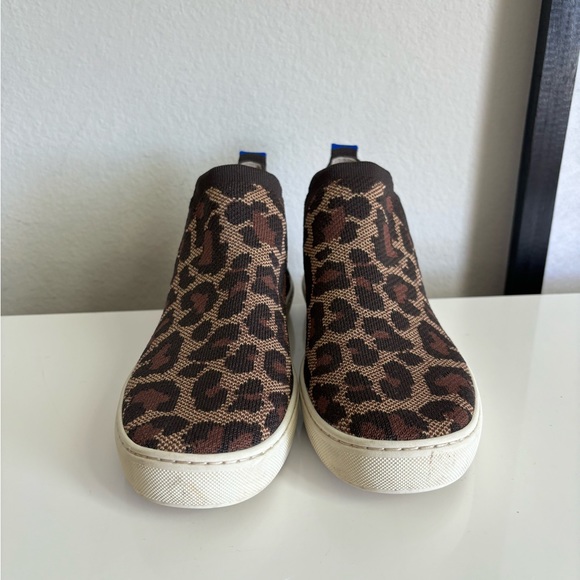 ROTHY'S The Chelsea Wildcat High Top Sneakers 8.5 - Picture 4 of 8